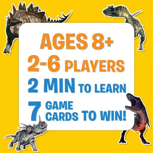 Skillmatics Card Game - Guess in 10 Deadly Dinosaurs, Gifts for 8 Year Olds and Up, Quick Game of Smart Questions, Fun Family Game - Image 5