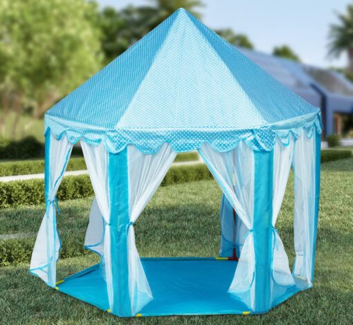 Dream Castle Play Tent Blue - Image 2