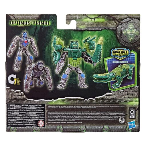 Transformers Rise Of The Beasts Optimus Primal & Skull Cruncher F4619 - Image 9
