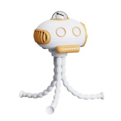 StarAndDaisy Battery Operated Fan for Stroller, Crib Cot & Car Seat - White