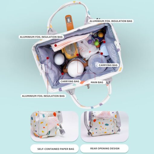 Stylish Baby Diaper Bag for New Moms On the Go