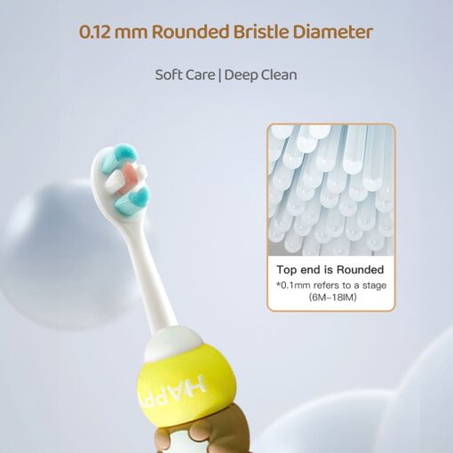 StarAndDaisy Teddy Bear Kids Tooth brush with Ultra Soft Bristle Tooth Brush for Toddlers with Silicone Grip - Image 7