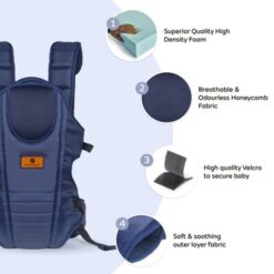 Baby Carrier with Breatheable fabric