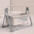 StarAndDaisy Electric Baby Swing Cradle with Remote, Baby Bed Crib for 0-24 Months - BROWN | EC03