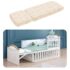 StarAndDaisy Supersoft Mattress For 12-in-1 Wooden Cot For Babies With Washable Zipper Cover