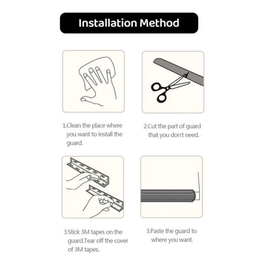 Installation Method of Baby Safety Edge Guard