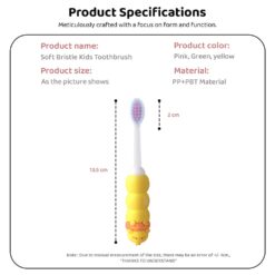 Specification of Soft Bristle Toothbrush for Children