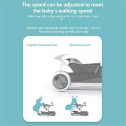 speed can be adjust of walker