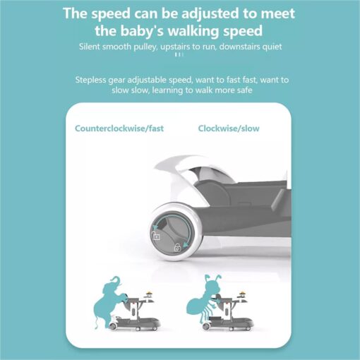 speed can be adjust of walker