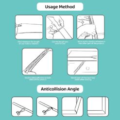 Using Method of Baby Safety Edge Guard