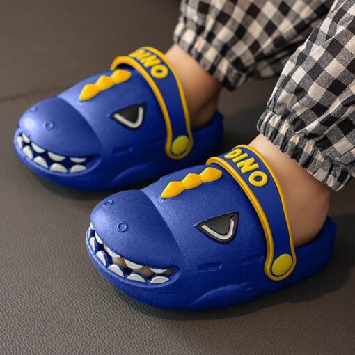 StarAndDaisy Sandals for Kids, with Comfortable Back Straps, Lightweight & Non-Slip 3-9 Years - JH-990-BLACK - Image 4