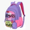 Genie Amora Premium School Bag For Boys with One Pouch & Multiple Compartments - Purple