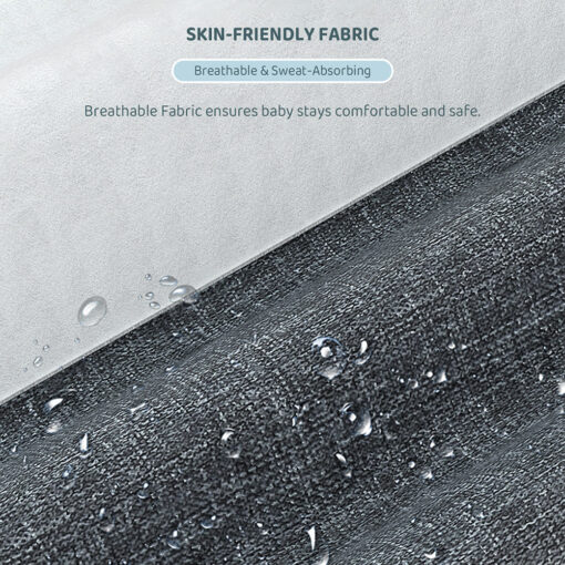 Electric Baby Crib with Skin Friendly Fabric