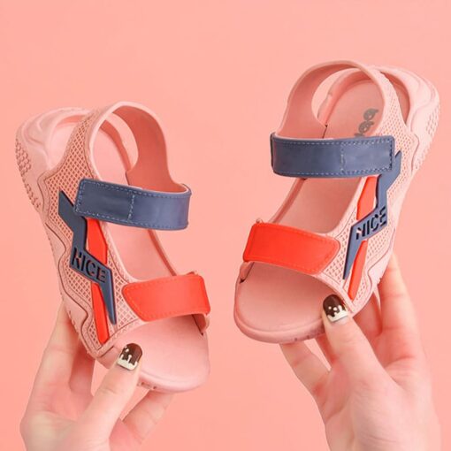 StarAndDaisy Summer Kids Sandals Lightweight and Breathable Open-Toe Shoes for Boys and Girls - JH-1438-WHITE - Image 4