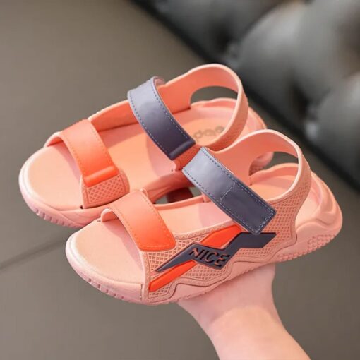 StarAndDaisy Summer Kids Sandals Lightweight and Breathable Open-Toe Shoes for Boys and Girls - JH-1438-WHITE - Image 5