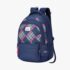 Genie Avery Premium kids Backpack With Laptop Sleeve, Water Resistant, and Extra Padding Shoulder Straps - 36L Navy Blue