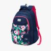 Genie Sweetpea Lightweight School Bags for Children with Adjustable Straps & Easy to Carry Backpacks for Boys & Girls - Navy Blue