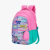 Genie Whimsy Premium Fabric School Backpacks with Easy Access Pockets, Laptop Sleeve, and 36L Spacious Bags - Pink
