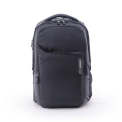 American Tourister Laptop Bags for Children with Rain Cover, 3 Full Compartments 1 Front Pocket, 30 Lt Backpacks - Tron Black