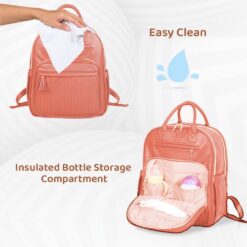 baby-diaper-bag-luxe-reddish-Brown-5