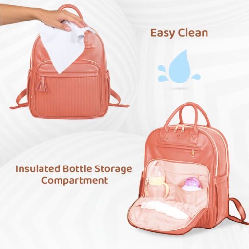 baby-diaper-bag-luxe-reddish-Brown-5