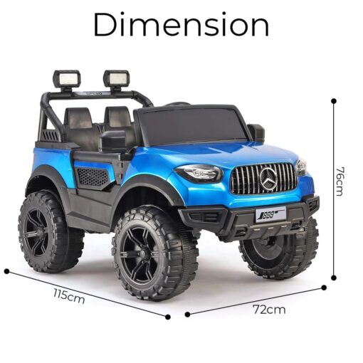 b8 mercedes for kids blue dimension