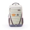 American Tourister PU Waterproof School Bags for Girls & Boys, Casual Kids Trendy Backpack, 32 Ltr, 3 Full Compartments - Mate 3.0 Beige