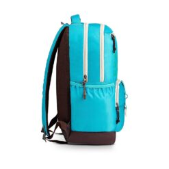 American Tourister PU Waterproof School Bags for Students, Casual Kids Trendy Backpack, 32 Ltr, 3 Full 1 Half Compartments - Mate 3.0 Blue