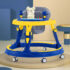StarAndDaisy Activity Walkers for Toddlers, Multifunctional Intelligent Early Education Baby Walker with Toy Tray (Dark Blue & Yellow)