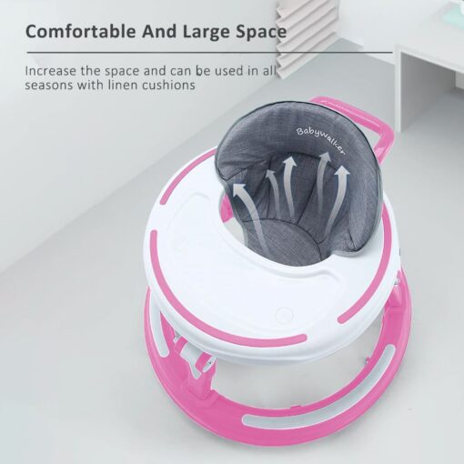 Intelligent Baby Walker with leg Space