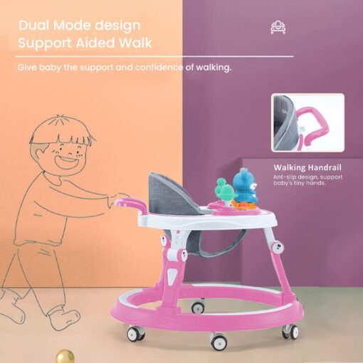 Intelligent Baby Walker with Walking Handrail