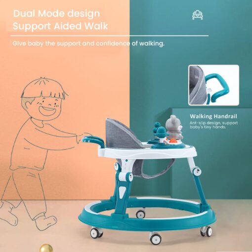 Intelligent Baby Walker with Walking Handrail