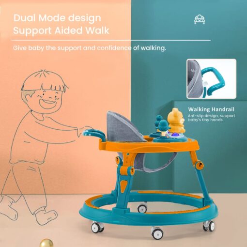 Intelligent Baby Walker with Walking Handrail