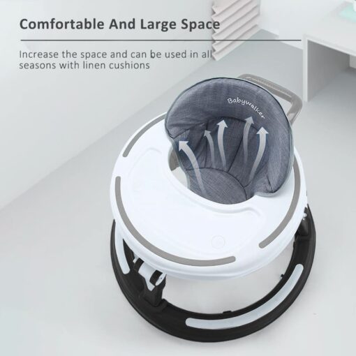 Intelligent Baby Walker with large Lag space