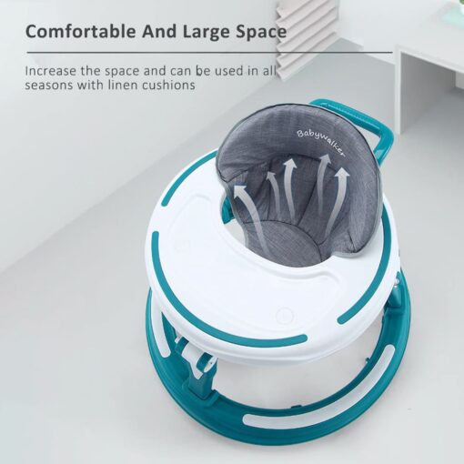 Intelligent Baby Walker with large Lag space