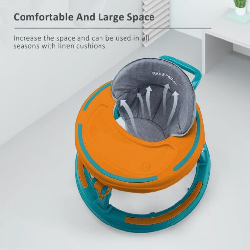 Intelligent Baby Walker with large Lag space