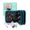 StarAndDaisy Doodle It and Erase. Kids Coloring doodle Slate chalk board book. Fun Learning Doodle Board - Blue