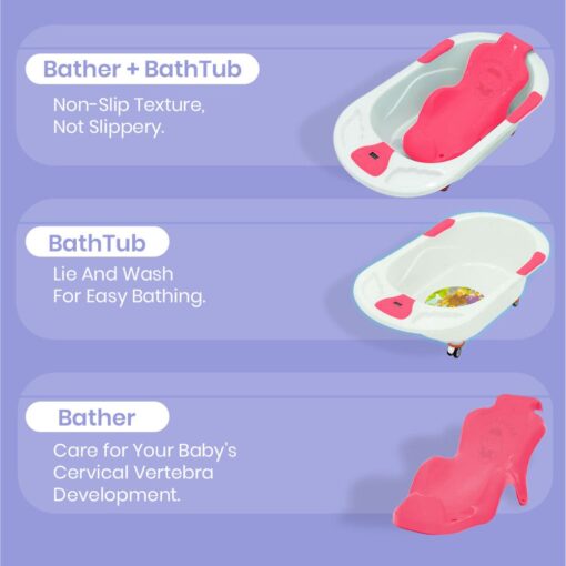 Anti Slip Baby Bath Tub