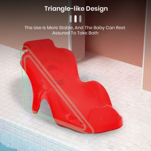 Anti-slip Baby Bath Tub with Bather Seat